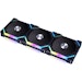 A product image of Lian Li UNI FAN SL120 V2 - 120mm Modular Fan 3-Pack w/ Controller (Black)