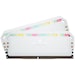 A product image of Corsair 32GB Kit (2x16GB) DDR5 Dominator Platinum RGB C40 5200MT/s - White