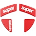 A product image of Pulsar Superglide 2 Mouse Skates for Razer Viper Ultimate (Red)