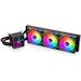 A product image of Lian Li Galahad II LCD SL Infinity - 360mm RGB AIO Liquid CPU Cooler (Black)