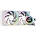 A product image of ID-COOLING Space LCD 240mm ARGB AIO Liquid CPU Cooler (White)