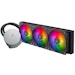 A product image of Silverstone IceMyst 360 ARGB 360mm Liquid CPU Cooler