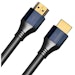 A product image of Cruxtec HDMI 2.1 Cable 8K with Ethernet 2m Black
