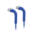 A product image of Ubiquiti UniFi CAT6 3m Ultra-Thin Bendable Patch Cable - Blue