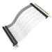 A product image of Cooler Master PCIe 4.0 x16 Riser Cable V2 - 300mm (White)