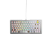 A product image of Glorious GMMK 3 Pro HE 75% Mechanical Keyboard - Silver (Barebones)